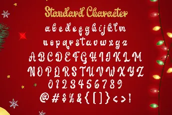 Christmas Onlovia font