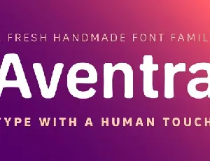 Aventra Family font