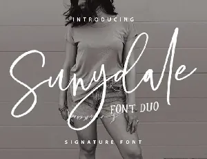 Sunydale Family font