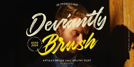 Deviantly Brush font