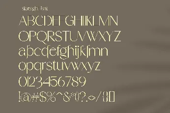 Starsight font