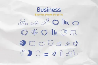 Business Display font