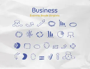 Business Display font