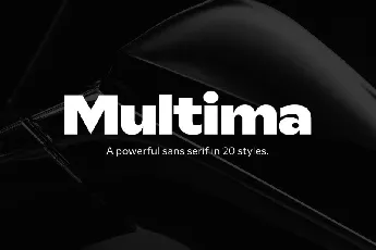 Multima Family font