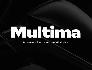 Multima Family font