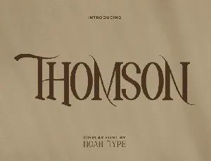 Thomson font