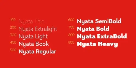 Nyata Sans Serif font