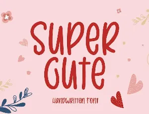 Super Cute font