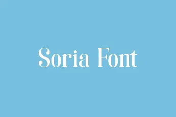 Soria Free font