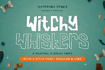 Witchy Whiskers Display font