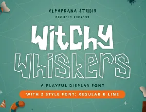 Witchy Whiskers Display font