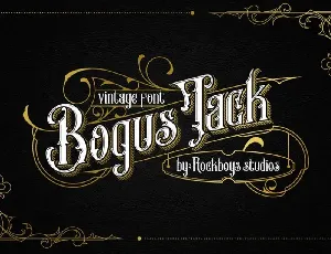 Bogus Jack Blackletter font