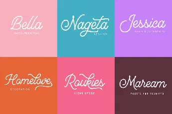 Mountecarlo Monoline Script font