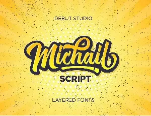 Michail Script font