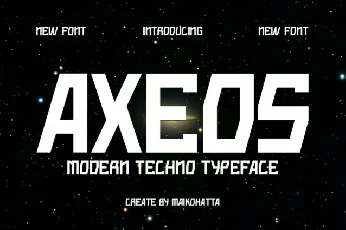 Axeos font