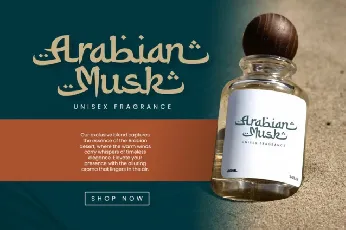 Billah – Arabic Style font