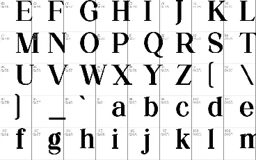 Microquake font