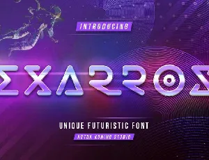 Exarros Family font