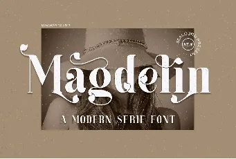 Magdelin font