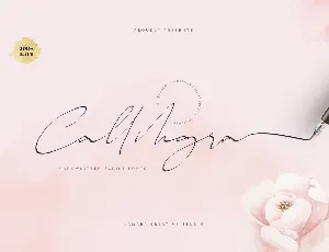 Callihgra font