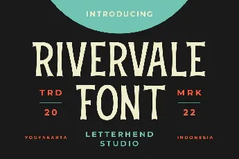 Rivervale font