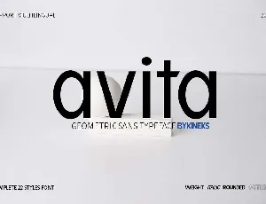 Avita font