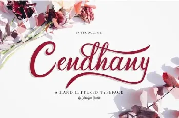 Cendhany Calligraphy font