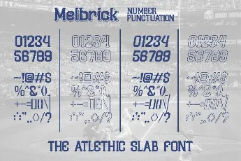 Melbrick DEMO font