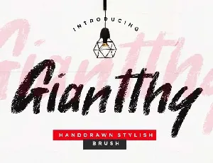 Giantthy font