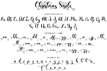 Christmas Smile font