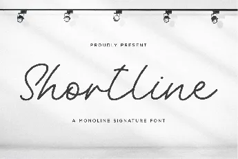 Shortline font