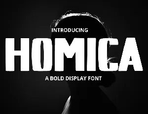 HOMICA font