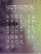 Vitreous font