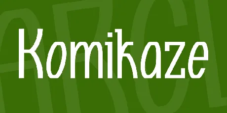 Komikaze font