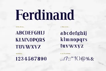 Ferdinand font