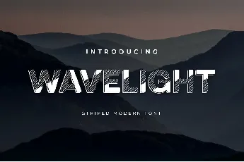 Wavelight font