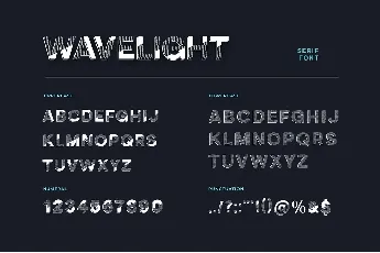 Wavelight font