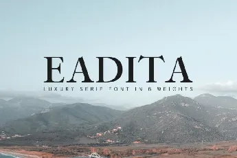 Eadita font