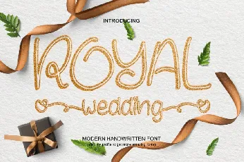 Royal Wedding font