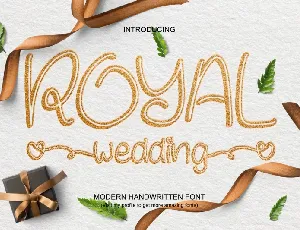 Royal Wedding font