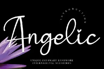 Angelic Handwritten font