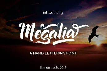 Megalia Script font