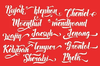 Megalia Script font