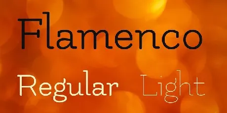 Flamenco Family font