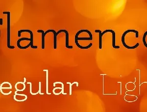 Flamenco Family font