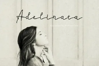 Adelinata font