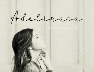 Adelinata font