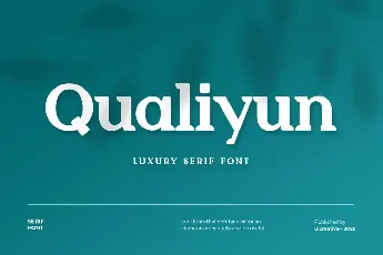 Qualiyun font