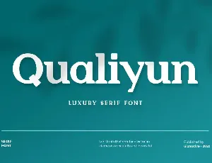 Qualiyun font