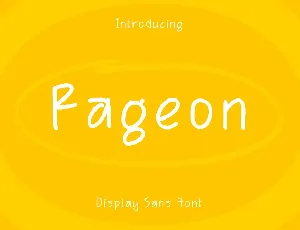 Rageon â€“ Display Sans font